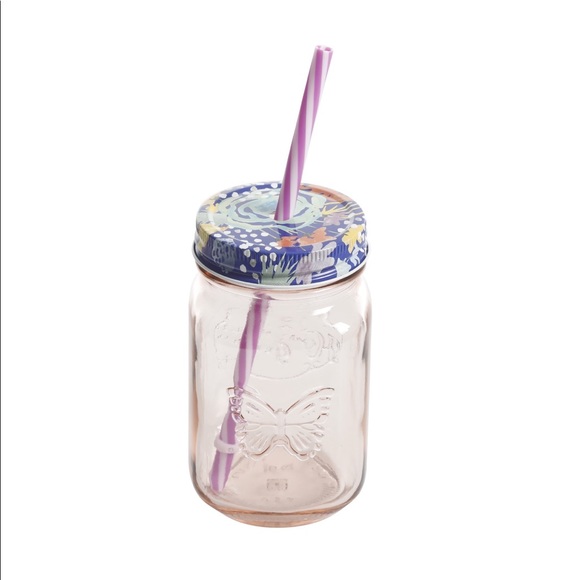 Pioneer Woman Glass Mason Rosewater Jars - Picture 3 of 9